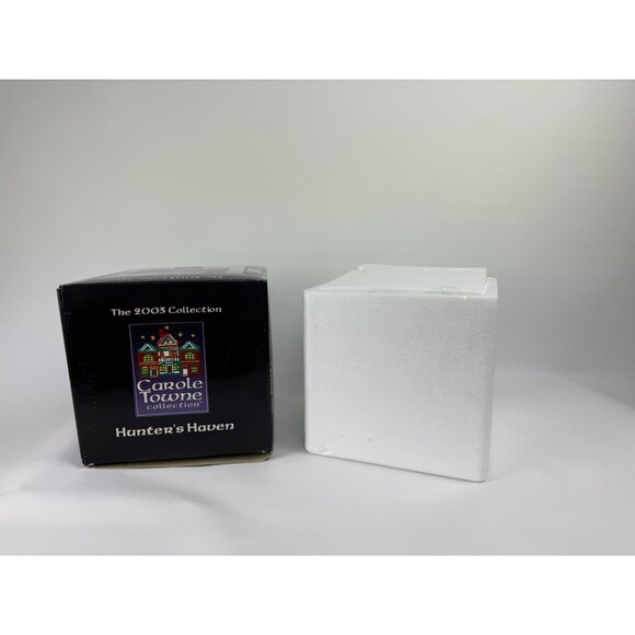 2003 LEMAX CAROLE TOWNE HUNTER'S HAVEN LIGHTED With Box - Picture 5 of 10